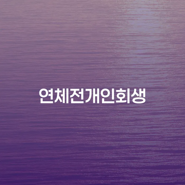 빚청산 대출 받은 돈채무조정 법무법인추천