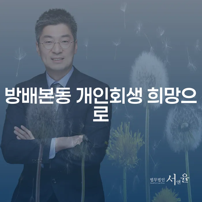 방배본동 개인회생 희망으로