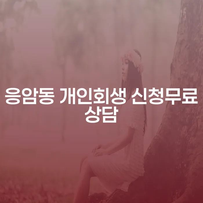 응암동 개인회생 신청무료상담